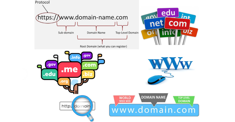 Các loại domain website 