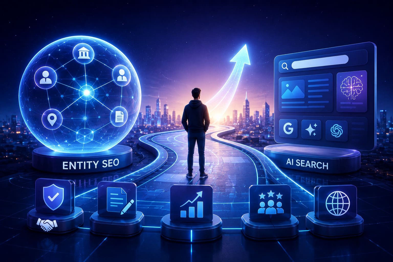 Entity SEO là gì? Vì sao Entity quan trọng và cách xây dựng hiệu quả 9 vai trò của Entity SEO trong AI Search