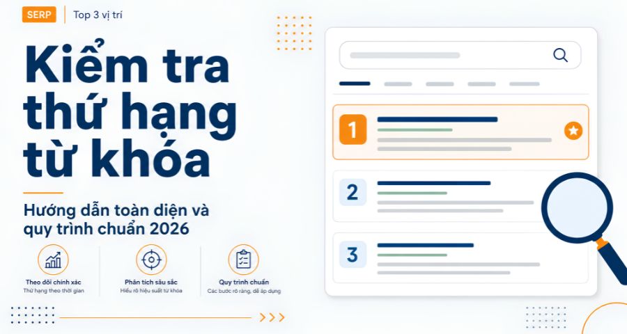 Kiểm tra thứ hạng từ khóa 