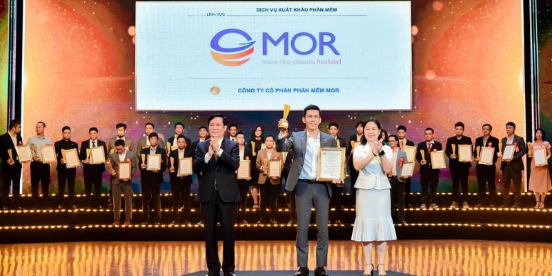 MOR Software nhận giải Sao Khuê năm 2021