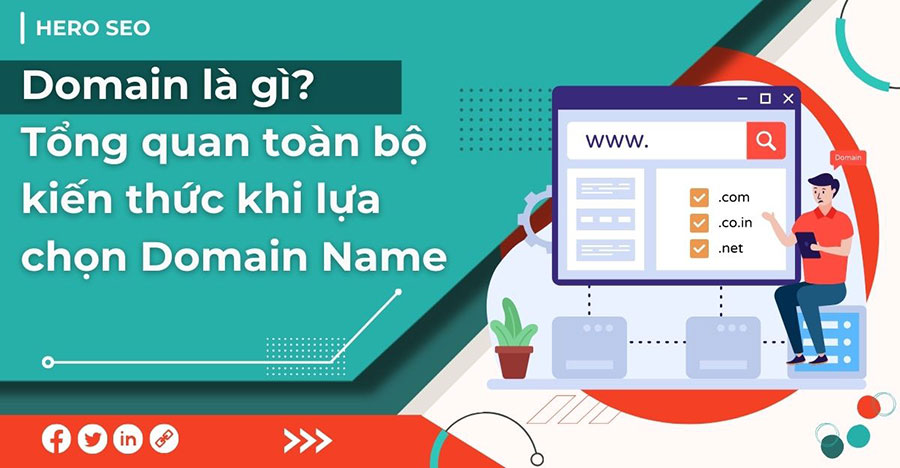 Domain là gì? Tổng quan toàn bộ kiến thức khi lựa chọn Domain Name